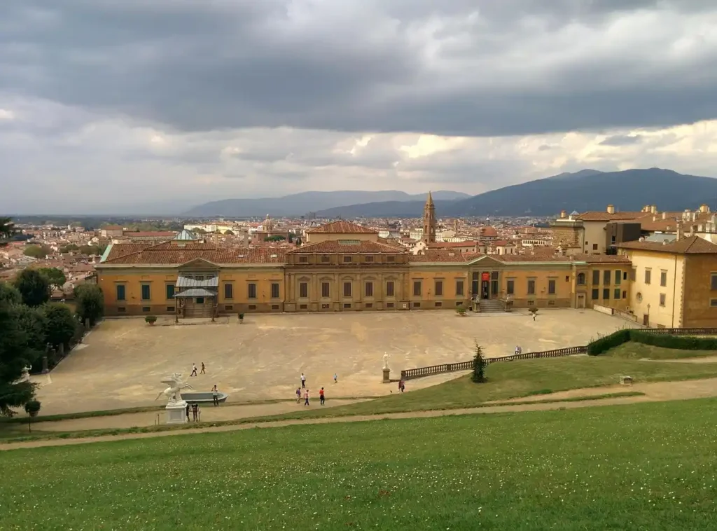 Landscape of the Palazzo Pitti